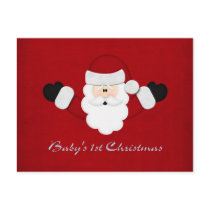 Babys 1st Christmas Postcards