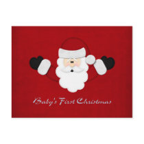Babys 1st Christmas Post Card