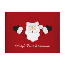 Babys 1st Christmas Post Cards