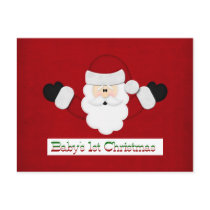 Babys 1st Christmas Postcards