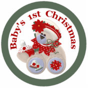 Baby's 1st Christmas Tree Ornament