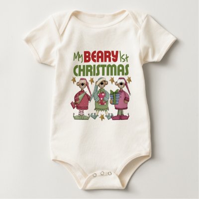 Baby's 1st Christmas t-shirts