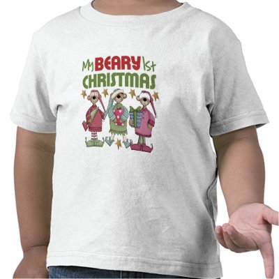 Baby's 1st Christmas t-shirts