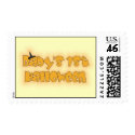 Baby's 1st Halloween postage