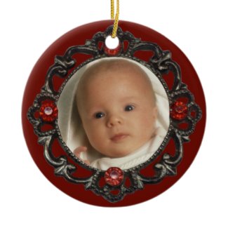 Babys 1st Photo ornament