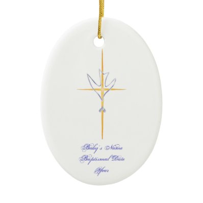 Baby&#39;s Baptismal Ornament