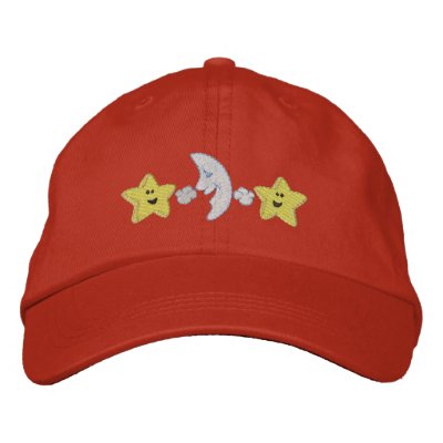 Baby's Bedtime Embroidered Hat Baby's Bedtime Embroidered Hat