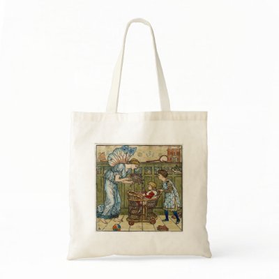Baby's Bouquet, Tote Bag by AsTimeGoesBy