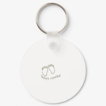 babys coming feet keychains