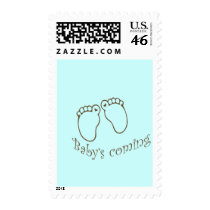 babys coming feet postage