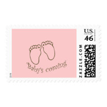 babys coming feet postage