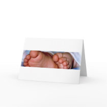Baby's feet cards