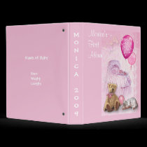 Baby's First Album binders