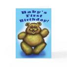 postcard - Baby's First Birthday
