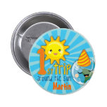 BABYS FIRST BIRTHDAY BUTTON