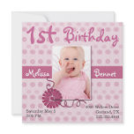 Baby's First Birthday Invitation