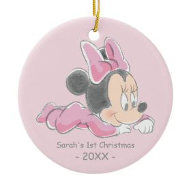 Baby's First Christmas, Baby Minnie Christmas Tree Ornament