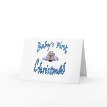 Babys First Christmas boy cards by codyman4 Babys First Christmas boy cards
