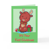 Baby's First Christmas Card