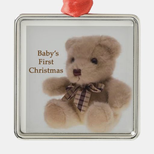 Baby's First Christmas Christmas Tree Ornaments Zazzle