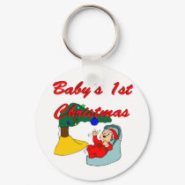 Baby's First Christmas keychains