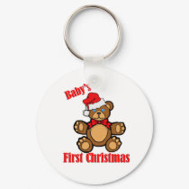 Baby's First Christmas keychains