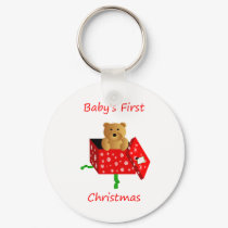 Baby's First Christmas keychains