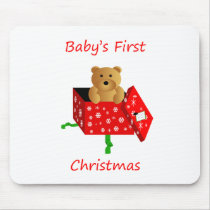 Baby's First Christmas Mousepad