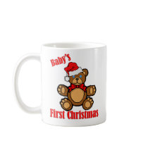 Baby's First Christmas mugs