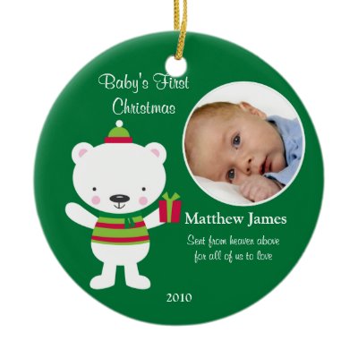 Baby&#39;s First Christmas Ornament