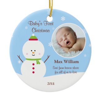 Baby's First Christmas Ornament ornament