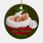 babys first christmas ornament
