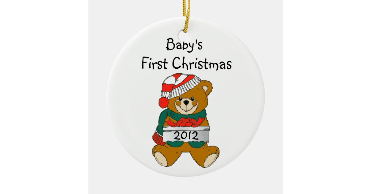 baby s first christmas ornament 2012 zazzle baby s first christmas ornament 2012 zazzle