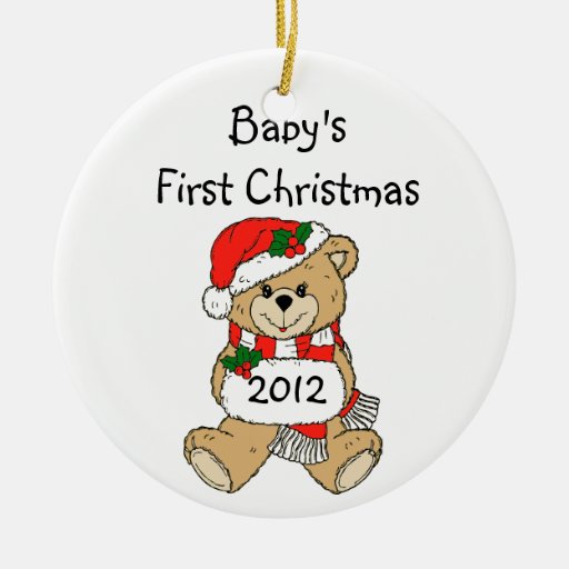 baby s first christmas ornament 2012 zazzle baby s first christmas ornament 2012 zazzle
