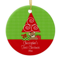 Baby's First Christmas Ornament Christmas Tree