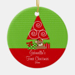 Baby's First Christmas Ornament Christmas Tree