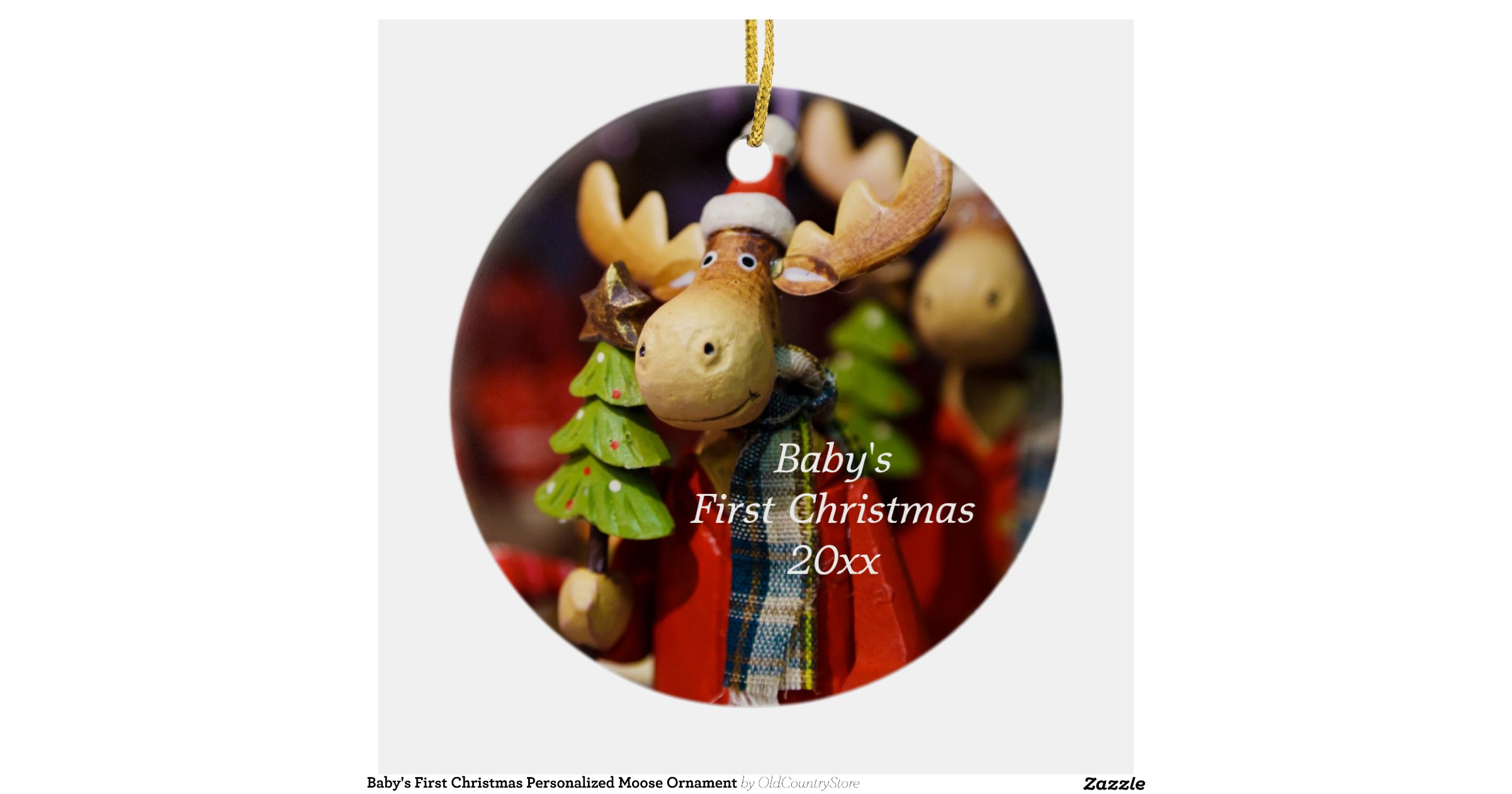 babys first christmas personalized moose ornament babys first christmas personalized moose ornament