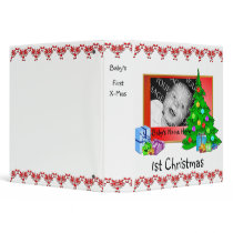 Baby's First Christmas Photo Binder