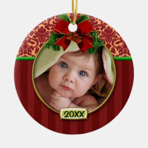 baby s first christmas photo frame ceramic ornament zazzle baby s first christmas photo frame ceramic ornament zazzle