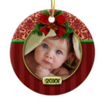 Baby's First Christmas Photo Frame Ornaments