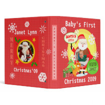 Baby's First Christmas Scrapbook Binder-Custom by jamiecreates1 Baby's First Christmas Scrapbook Binder-Custom