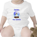 Baby's First Christmas Snowglobe T-shirt by SquirrelHugger Baby's First Christmas Snowglobe T-shirt