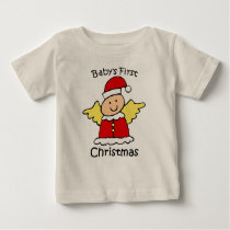 Baby's first Christmas t-shirt
