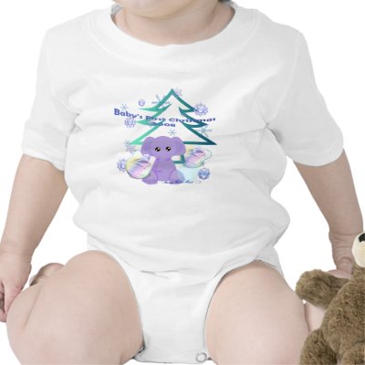 Baby's First Christmas T Shirts by SherryHolderHunt