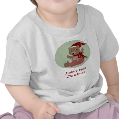 Baby's First Christmas Shirt by disgustedcats