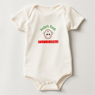 Baby's First Christmas t-shirts