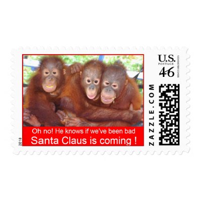 Baby's First Christmas wildlife stamps by Rebecca_Reeder