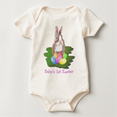 Baby's First Easter  T-shirt by kimcards