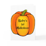 Baby's First Halloween Greeting Cards