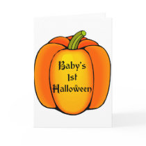Baby's First Halloween cards